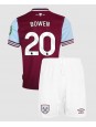 West Ham United Jarrod Bowen #20 Heimtrikotsatz für Kinder 2024-25 Kurzarm (+ Kurze Hosen)